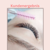 2D Volumen Wimpern auf Klebestreifen - 1000 fertige Wimpernfächer Künstliche Wimpern 0.10 C 6mm - WUM Germany